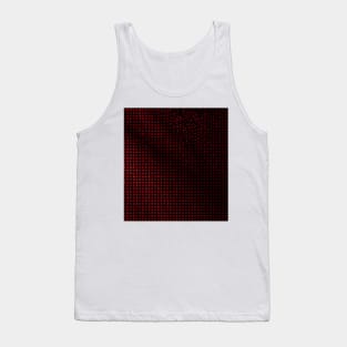 Red dot ripple pattern Tank Top